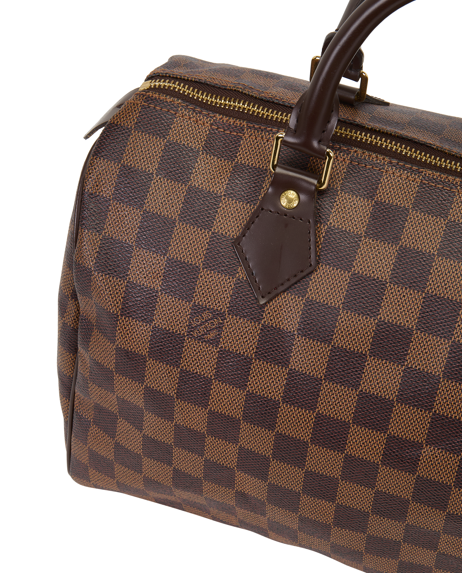 Speedy 30, &pound;750, Handbags, Brown, Canvas, Other view